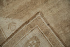 8x10.5 Vintage Distressed Kars Carpet