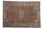 4x6 Antique Distressed Malayer Rug