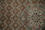 4x6 Antique Distressed Malayer Rug