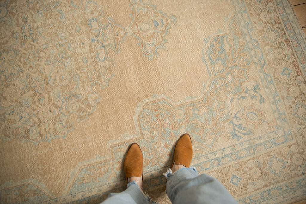 7.5x9.5 Vintage Distressed Birjand Carpet