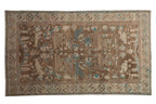4x6.5 Vintage Distressed Hamadan Rug
