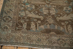 4x6.5 Vintage Distressed Hamadan Rug