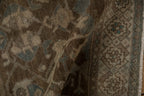 4x6.5 Vintage Distressed Hamadan Rug