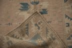 2.5x11.5 Vintage Distressed Oushak Rug Runner