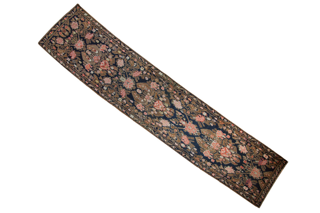 3.5x17 Antique Karabagh Rug Runner