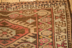 3.5x14 Vintage Distressed Kurd Rug Runner