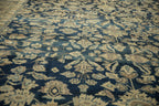 10.5x16.5 Vintage Distressed Tea Washed Lilihan Carpet