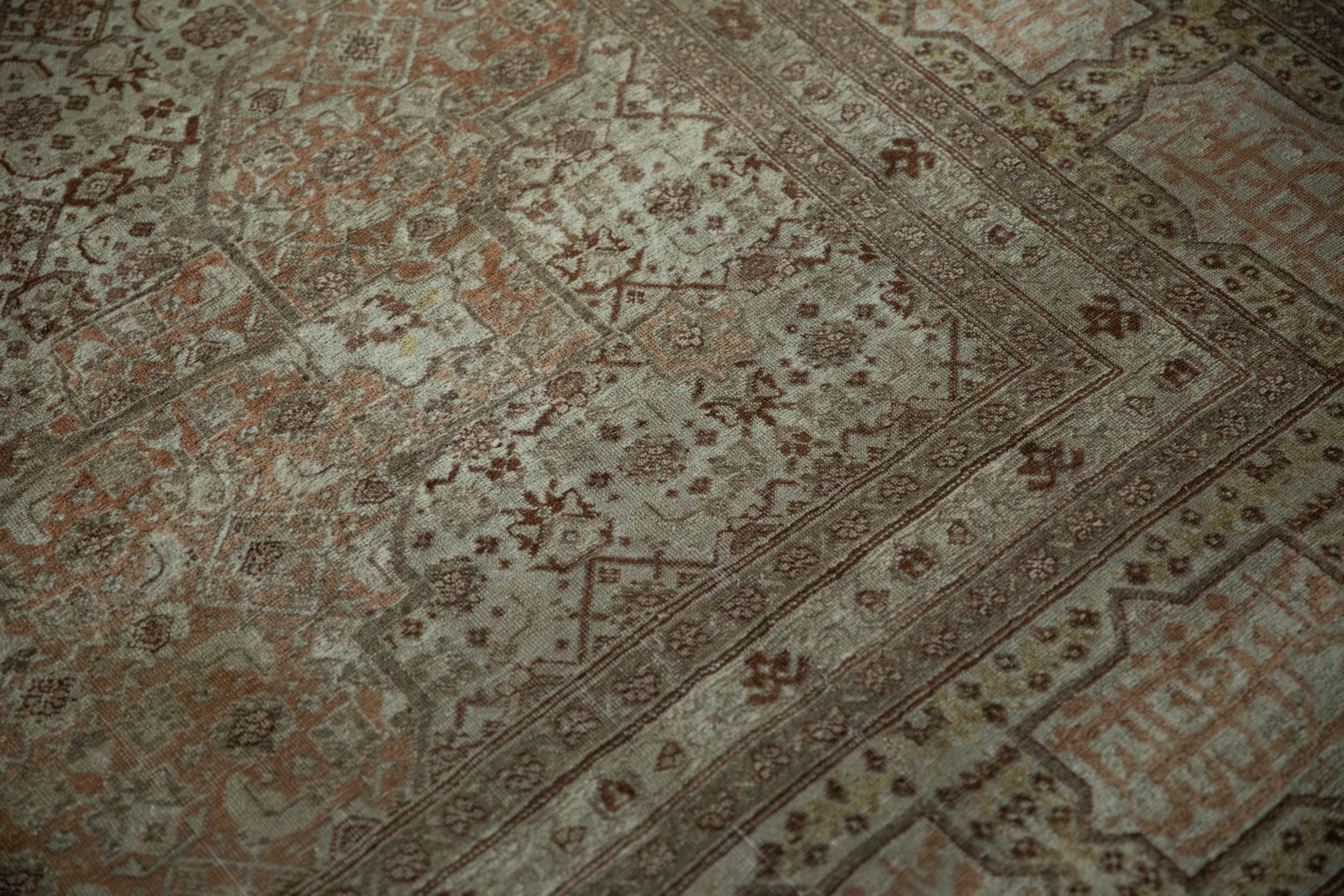 9.5x12 Antique Fine Tabriz Carpet