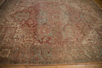 8x11.5 Vintage Distressed Heriz Carpet