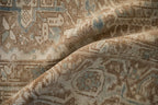 7.5x10 Vintage Distressed Heriz Carpet
