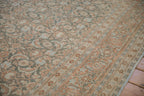7.5x11 Vintage Distressed Tabriz Carpet
