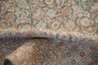 7.5x11 Vintage Distressed Tabriz Carpet