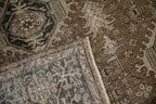 7x10 Vintage Fine Heriz Carpet