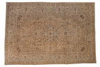 7.5x10.5 Vintage Distressed Tabriz Carpet