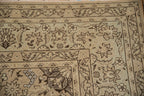 7.5x10.5 Vintage Distressed Tabriz Carpet