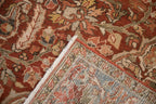 8x11 Vintage Distressed Ahar Carpet
