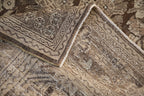 7x10.5 Vintage Distressed Bibikabad Carpet