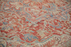 RESERVED 10x13 Vintage Distressed Heriz Carpet