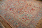 RESERVED 10x13 Vintage Distressed Heriz Carpet