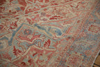 RESERVED 10x13 Vintage Distressed Heriz Carpet