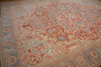 RESERVED 10x13 Vintage Distressed Heriz Carpet