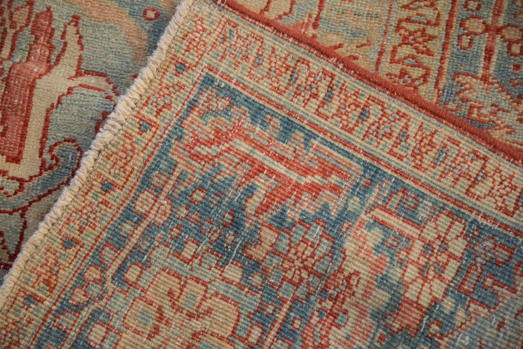 RESERVED 10x13 Vintage Distressed Heriz Carpet