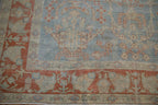 8.5x12 Vintage Distressed Mahal Carpet