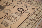 5x8 Vintage Distressed Khotan Carpet
