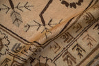 5x8 Vintage Distressed Khotan Carpet