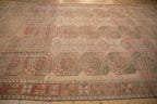 7x10.5 Vintage Distressed Ersari Carpet