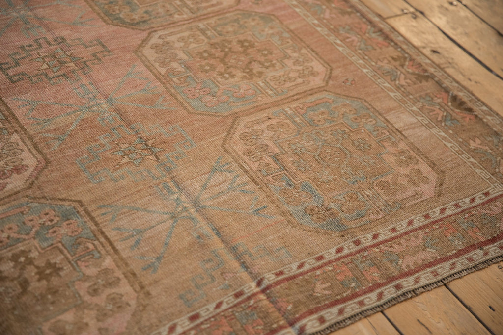 7x10.5 Vintage Distressed Ersari Carpet