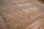 7x10.5 Vintage Distressed Ersari Carpet