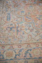 6.5x9.5 Vintage Distressed Heriz Carpet