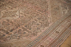 7x10 Vintage Distressed Overdyed Bibikabad Carpet