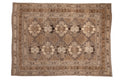 7x9.5 Vintage Distressed Kars Carpet