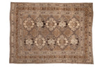 7x9.5 Vintage Distressed Kars Carpet