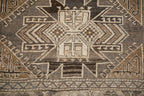 7x9.5 Vintage Distressed Kars Carpet