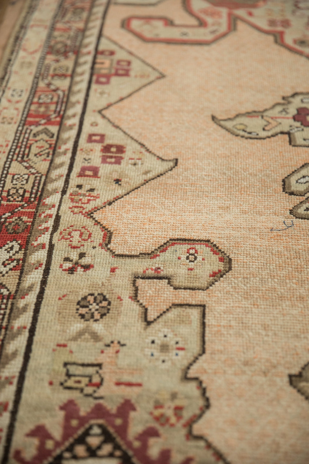 3.5x11 Antique Distressed Karabagh Rug Runner