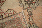 3.5x11 Antique Distressed Karabagh Rug Runner