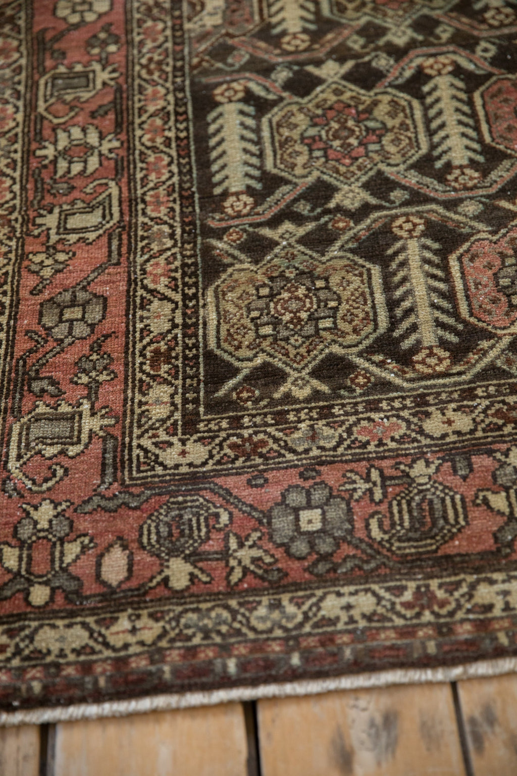 4.5x6 Vintage Distressed Hamadan Rug