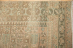 3.5x14 Vintage Distressed Serab Rug Runner