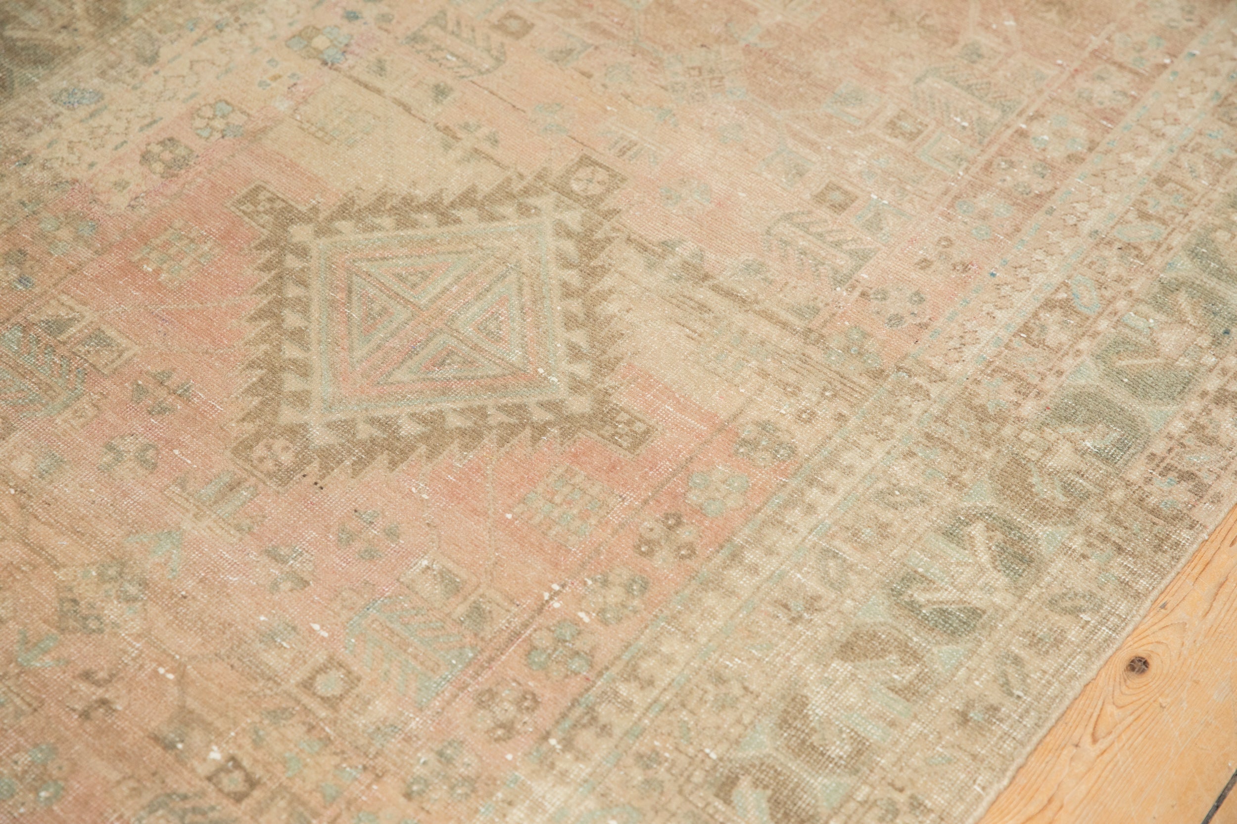 3.5x14 Vintage Distressed Serab Rug Runner