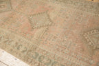 3.5x14 Vintage Distressed Serab Rug Runner