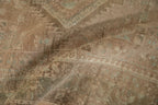 3.5x14 Vintage Distressed Serab Rug Runner