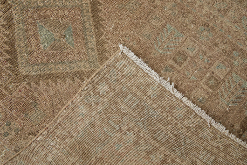 3.5x14 Vintage Distressed Serab Rug Runner