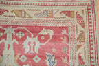 3.5x5 Vintage Distressed Anatolian Rug