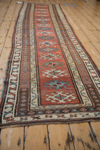 3x11 Antique Caucasian Rug Runner