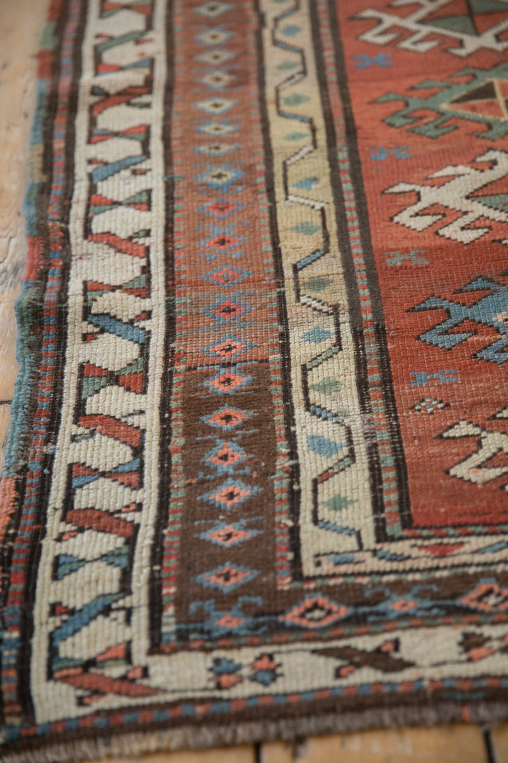 3x11 Antique Caucasian Rug Runner