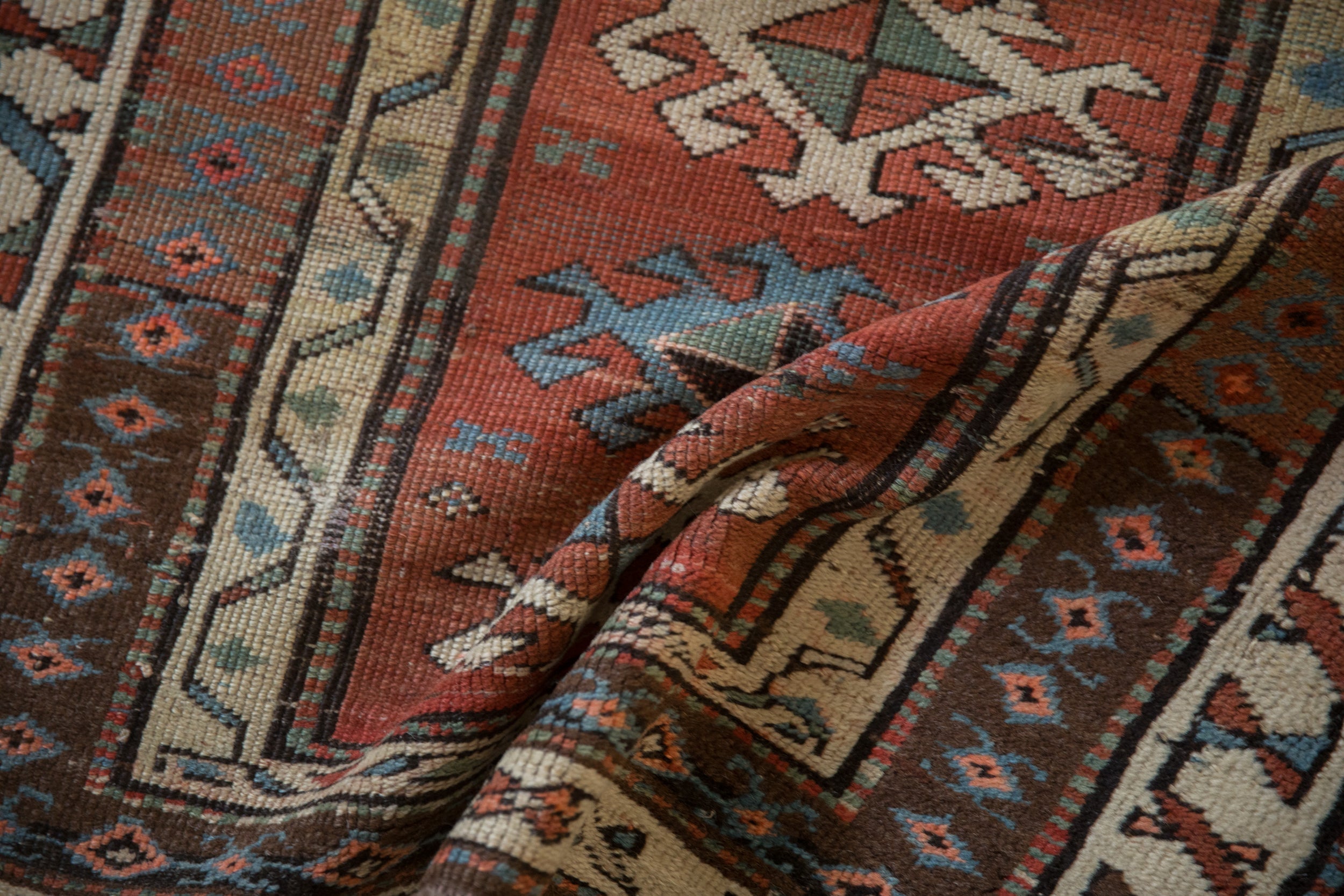 3x11 Antique Caucasian Rug Runner