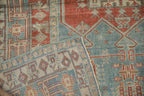 4x4.5 Vintage Distressed Oushak Square Rug